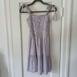 GAP Women's Tiered Tie-Shoulder Sundress